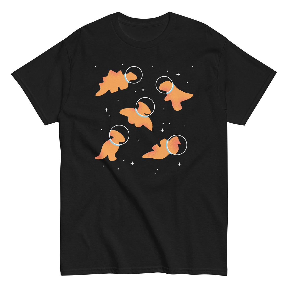 Dino Nugs In Space - T-shirt de homem