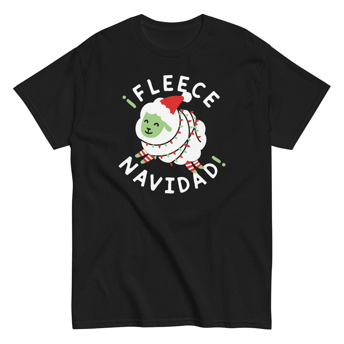 ¡Fleece Navidad! - T-shirt de homem