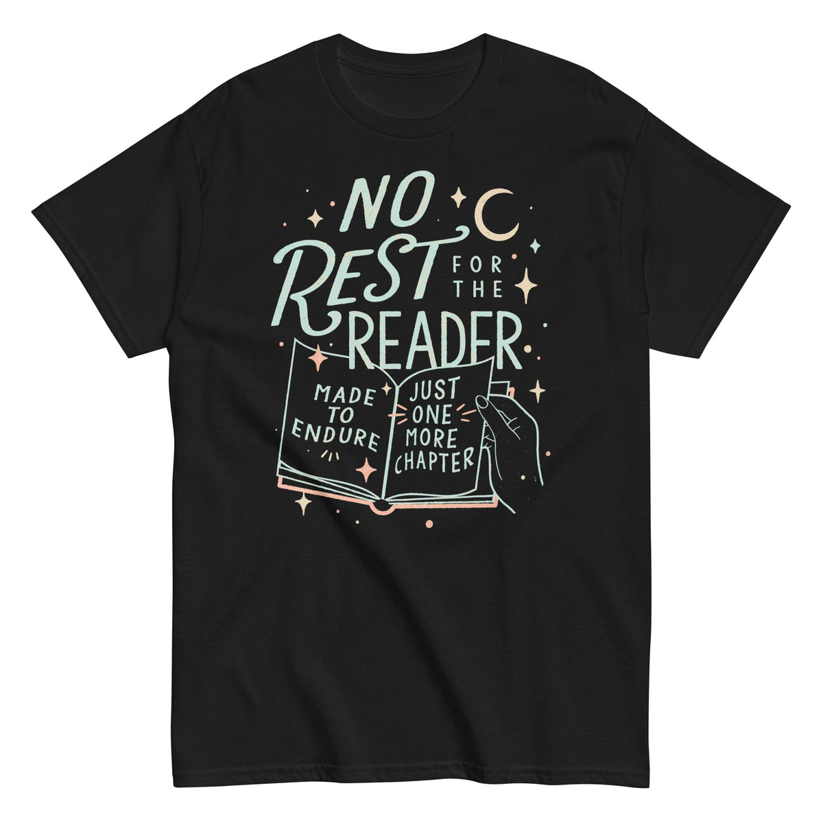 No Rest For The Reader - T-shirt de homem
