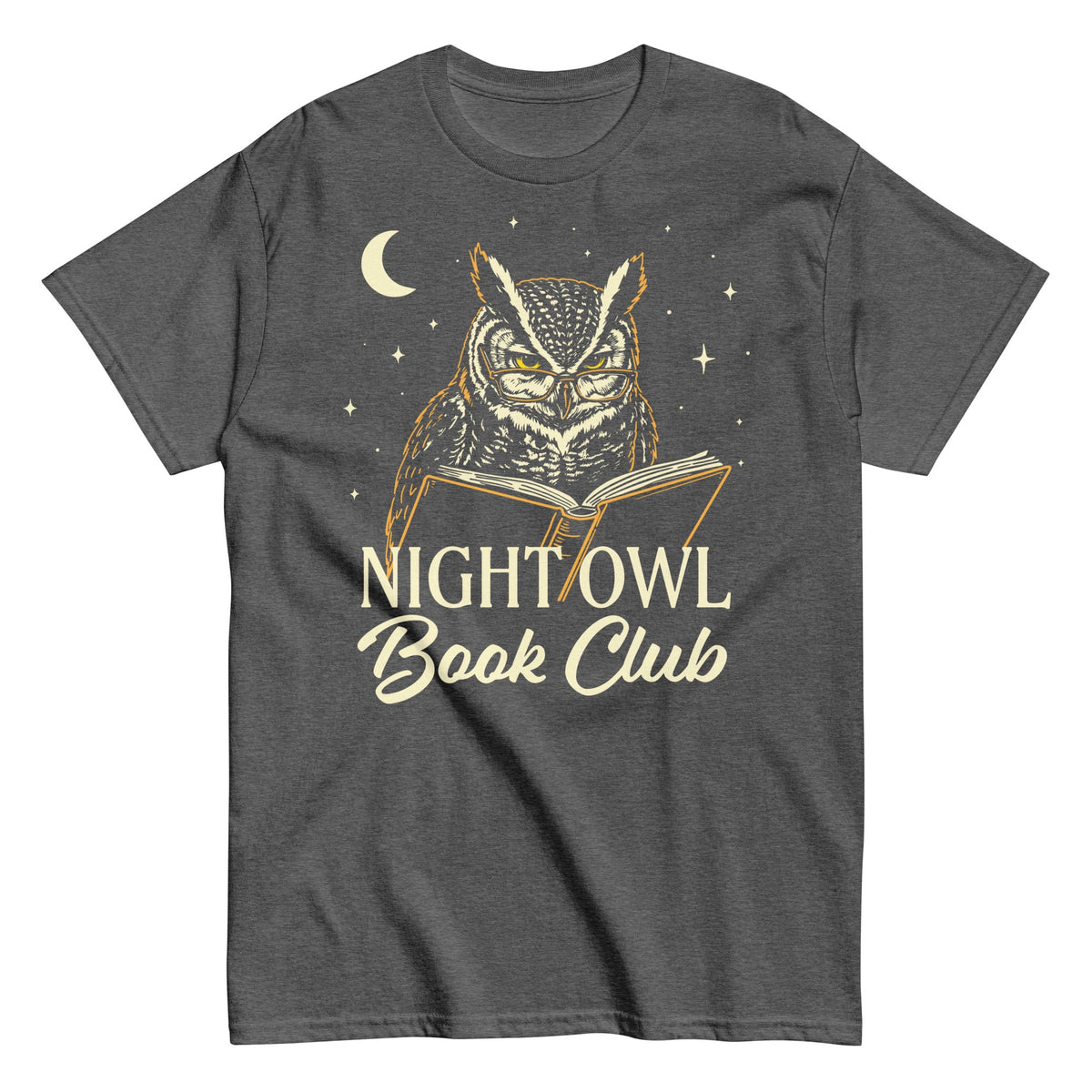 Night Owl Book Club - T-shirt de homem