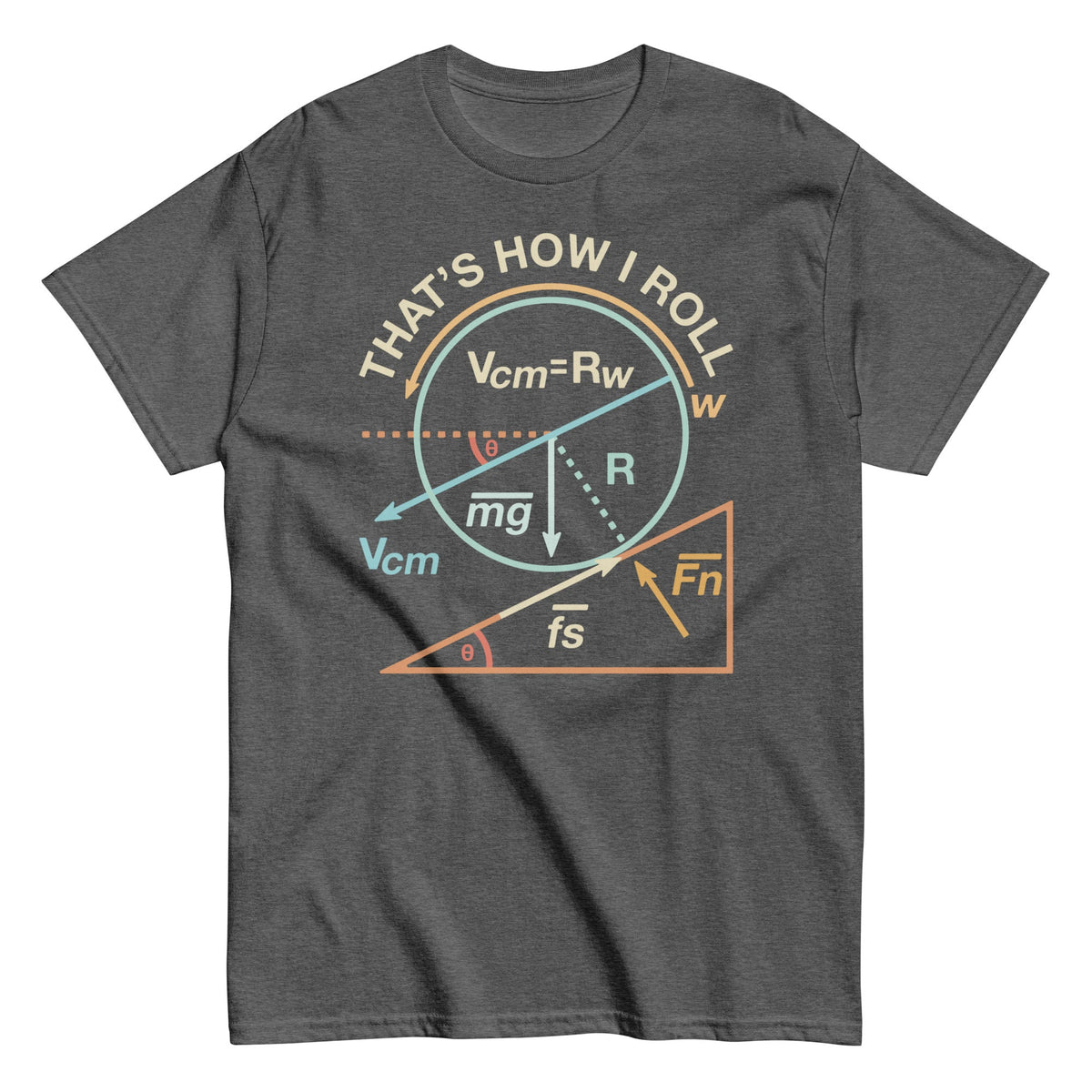 That's How I Roll - T-shirt de homem