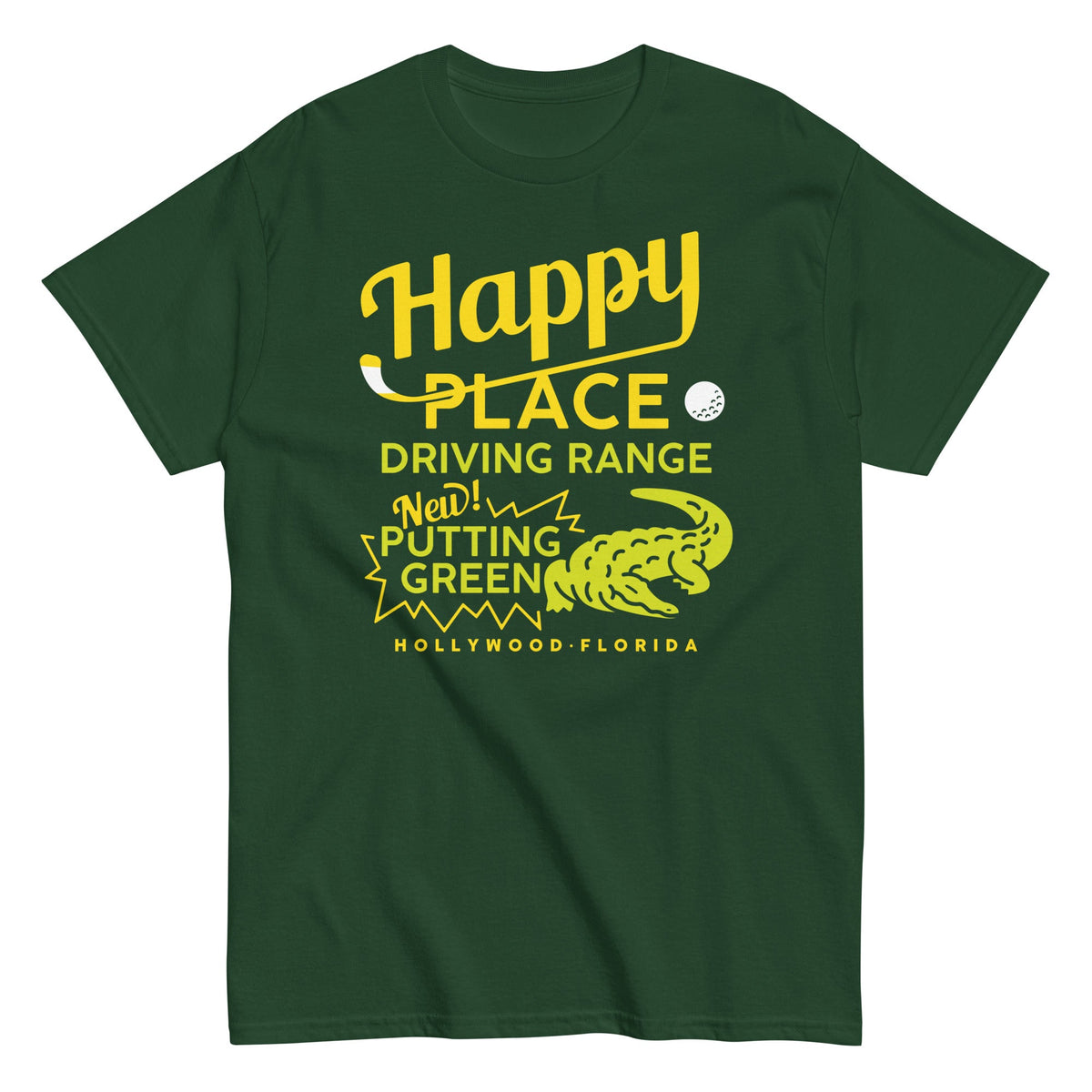 Happy Place Driving Range - T-shirt de homem