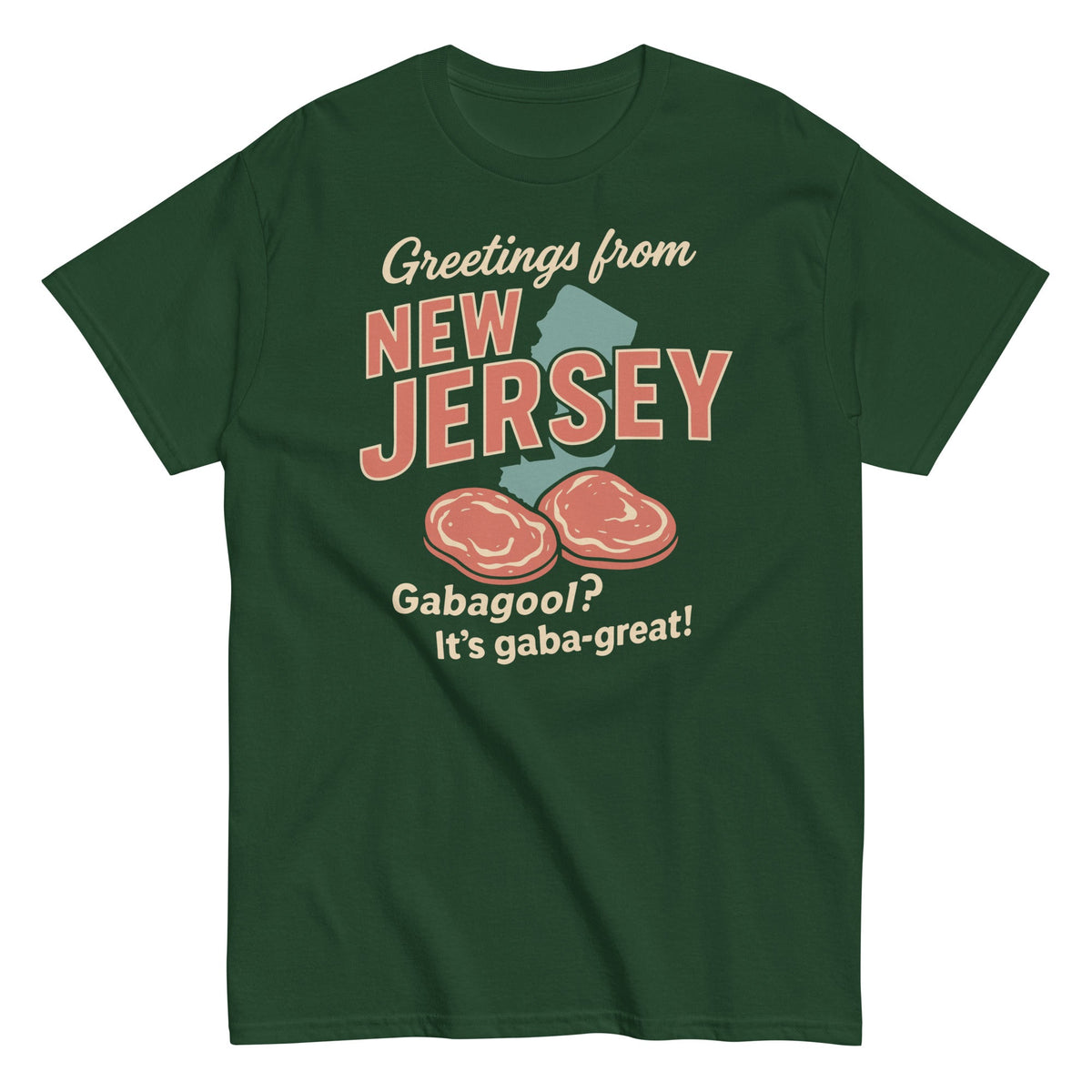 Greetings From New Jersey - T-shirt de homem