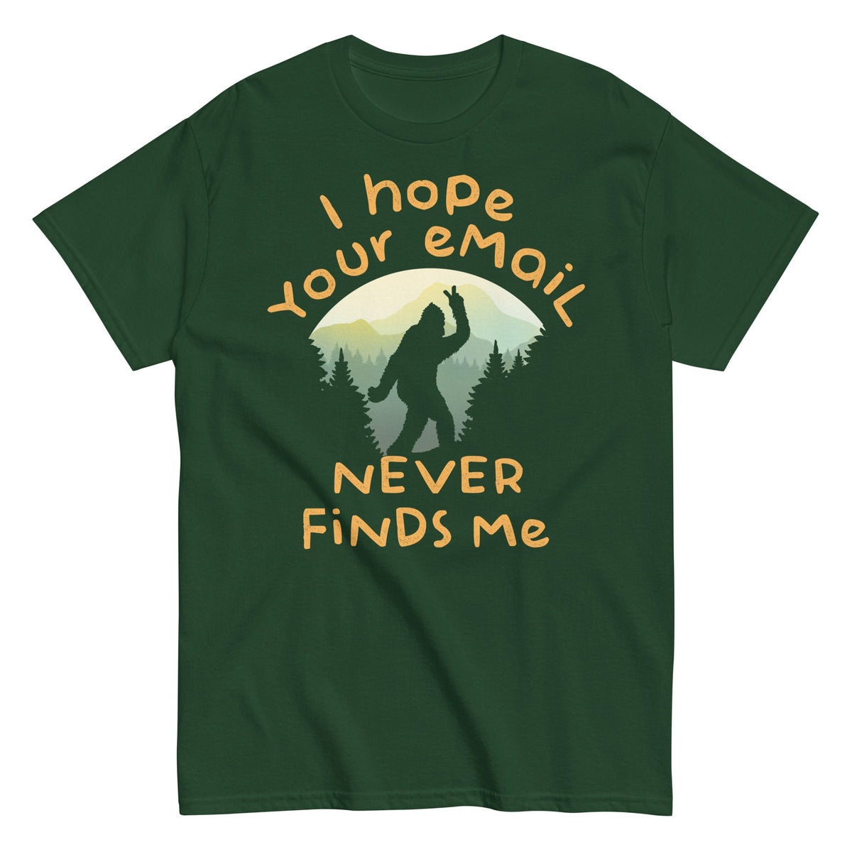 I Hope Your Email Never Finds Me - T-shirt herr