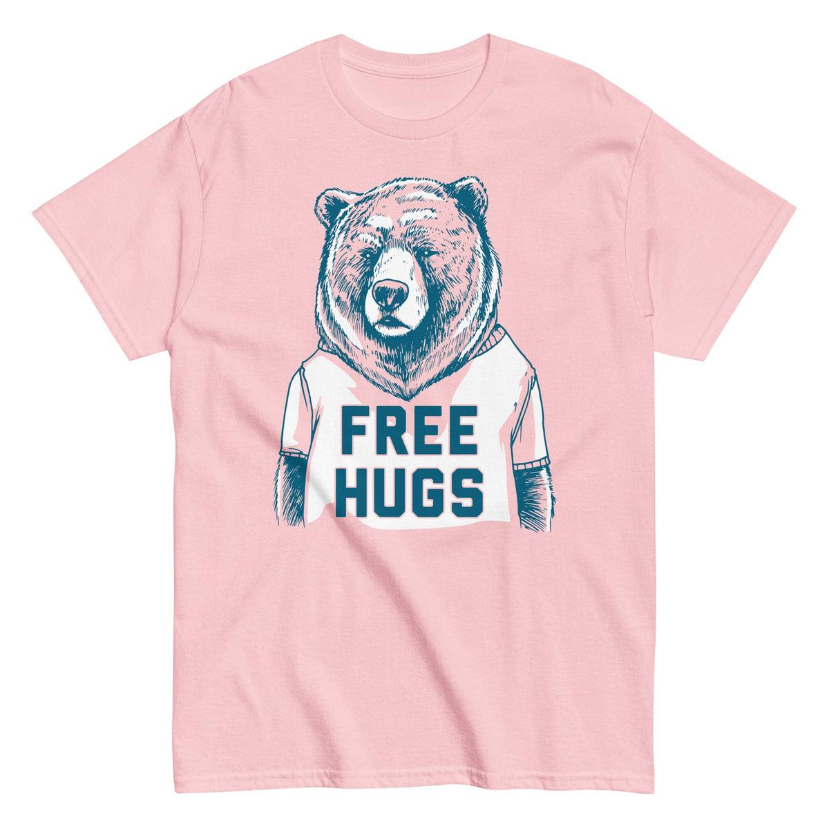 Free Hugs Bear - T-shirt herr