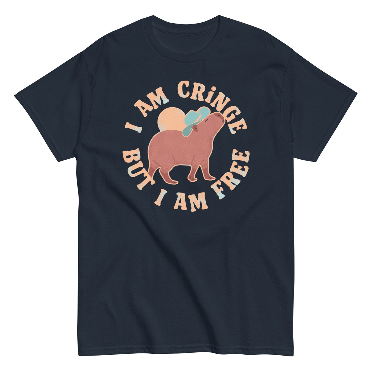I Am Cringe But I Am Free - T-shirt de homem