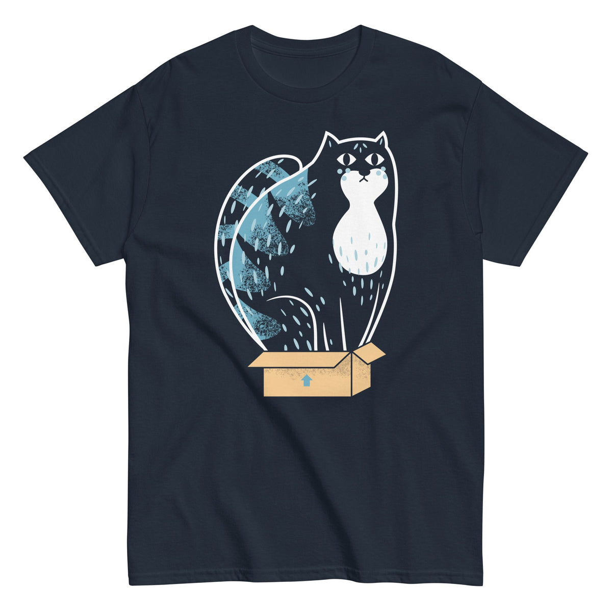Cat In A Box - T-shirt de homem
