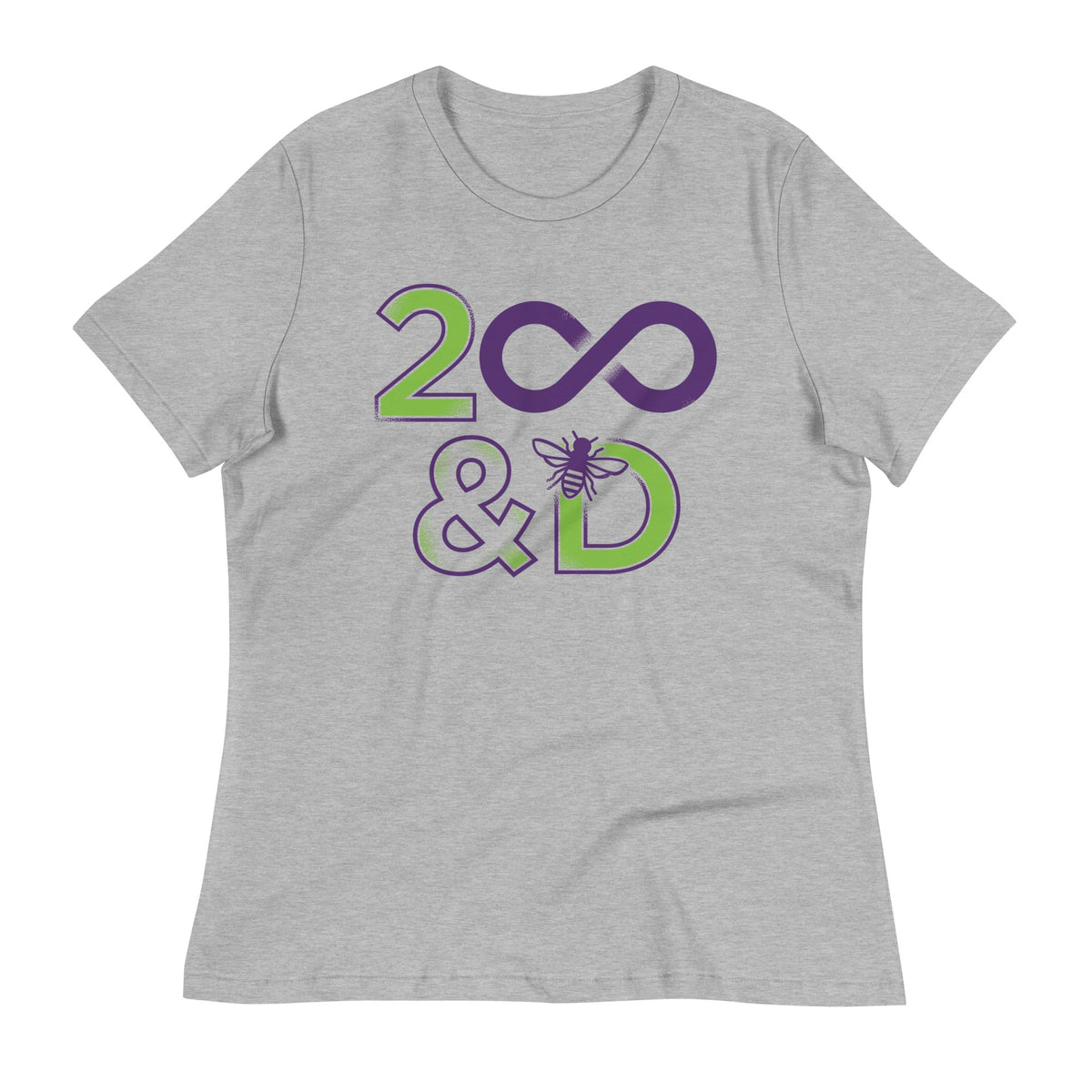 2 Infinity And B On D - T-shirt de mulher